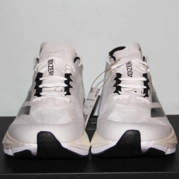 Adidas Adizero Boston 12 Running Shoes Mens 12 White Black main image 5